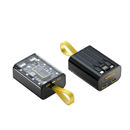 STARSHIP® Powerbank 9 en 1 de 20.000mAh -  Carga hyper rápida y Linterna